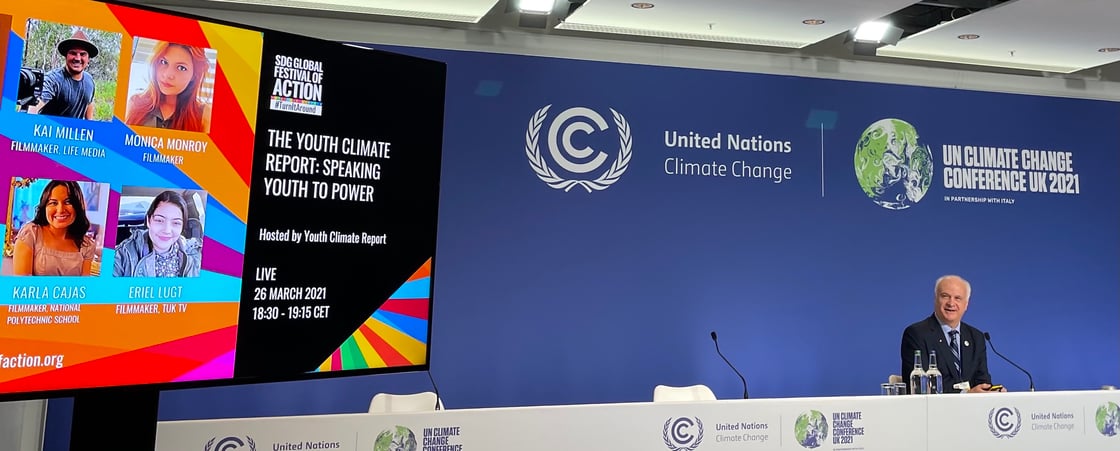 Mark Terry at COP26